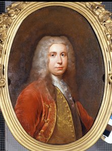 紳士の肖像18世紀の作品。ジャコモ・チェルーティによる「ピオシェット」と呼ばれる絵画(1724? -?)ミラノのカステッロ美術館。 作： Giacomo Ceruti