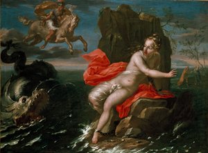 ペルセウスとアンドロメダ、17～18世紀 作： Giacomo Bolognini