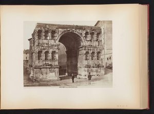 イタリア、ローマのヤヌスの凱旋門 ローマ。 Arco di Giano quadrifronte (オブジェクトのタイトル)