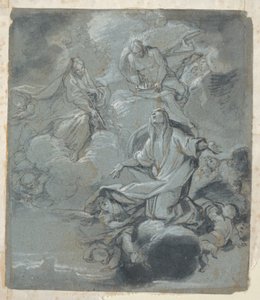 女聖の神格化 作： Giacomo Farelli