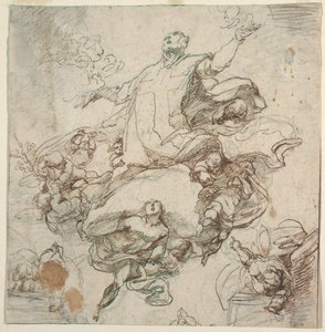 聖フィリッポ・ネリの栄光 作： Giacomo Farelli
