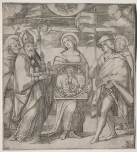 ボローニャの守護聖人、c。 1515-1520。