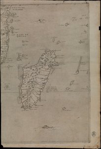 アフリカ地図 作： Giacomo Gastaldi