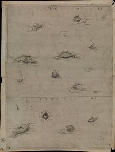 アフリカ地図 作： Giacomo Gastaldi