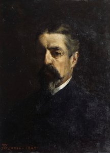 マルチェロ・パニッセラ・ディ・ヴェーリオ伯爵（1830-1886）の肖像 作： Giacomo Grosso