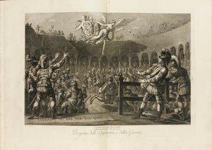 祭り 1769 年、パルマ公爵フェルディナンドと大公妃の結婚を記念して. 作： Giambattista Bodoni