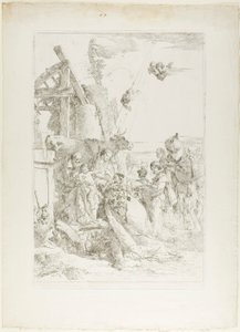 魔術師の崇拝 作： Giambattista Tiepolo