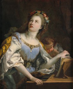 聖セシリア 作： Giambattista Tiepolo