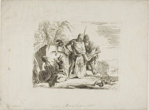 カプリッチより「占星術師と若い兵士」 作： Giambattista Tiepolo