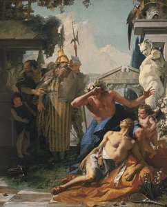 ヒヤシンスの死、1753年 作： Giambattista Tiepolo