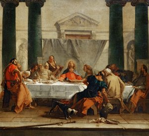 最後の晩餐 作： Giambattista Tiepolo