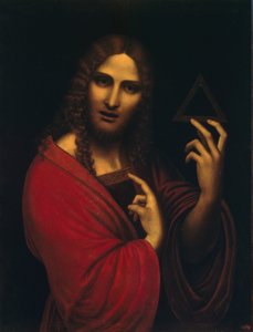 三位一体の象徴を持つキリスト、16世紀前半 作： Giampietrino