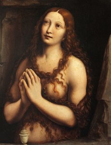 悔い改めたマリアマグダレン、16世紀の前半 作： Giampietrino