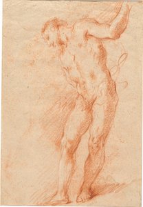 男性ヌード 作： Gian Antonio Guardi