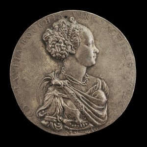 コスタンツァ・ボッキ、1566年没、ジャンフランチェスコ・マルヴェッツィの妻、1560年。 作： Gian Antonio Signoretti