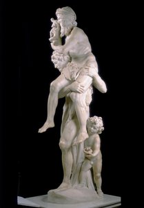 アエネアスとアンキセス」（大理石）（277548、277550も参照 作： Gian Lorenzo Bernini