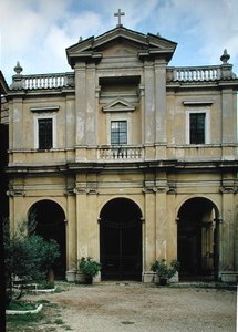 1625年に建てられた教会のファサード 作： Gian Lorenzo Bernini