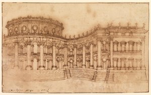 ルーブル、東のファサード 作： Gian Lorenzo Bernini
