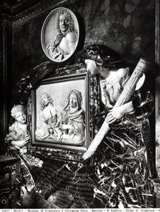 ジャンロレンツォベルニーニによるフランチェスコとジョヴァンニシルバの記念碑、1663年 作： Gian Lorenzo Bernini