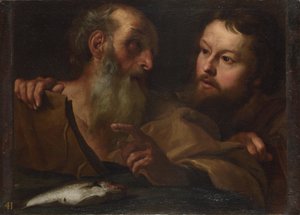 聖人アンドリューとトーマス、1627年以前 作： Gian Lorenzo Bernini