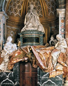 アレクサンダー7世の墓 作： Gian Lorenzo Bernini