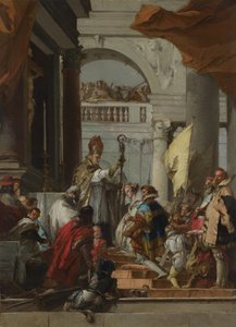 フレデリックバルバロッサの結婚、1753年 作： Giovanni Domenico Tiepolo