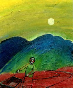 2003年、私は必要なすべてを手に入れました（油彩） 作： Gigi Sudbury