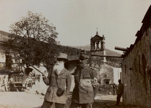 アルバム「Pictures of War II」。Val ChiusoneからPodsenicaに向かうイタリア兵、1917年09月（モノクロ写真 作： Gigliucci Gigliucci