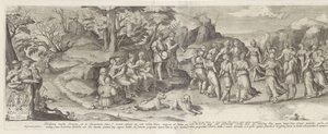 イサクとリベカの結婚 作： Gijsbert Van Veen