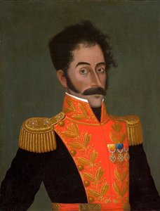 シモン・ボリバルの肖像（解放者） 作： Gil de Castro