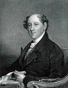 トーマス・ケリー（c.1795-c.1841）によるルーファス・キング（1755-1827）の彫刻（エングレーヴィング）。