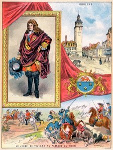 クロードルイヘクトルドヴィラール、フランスの軍事指揮官、1898年
