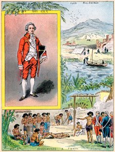 ルイアントワーヌドゥブーゲンビル、フランスの航海士兼軍事指揮官、1898年 作： Gilbert