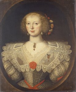 カバンの伯爵夫人」と呼ばれる貴婦人の肖像（油彩、パネル） 作： Gilbert Jackson