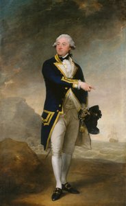 ジョンゲル船長、1785年。 作： Gilbert Stuart