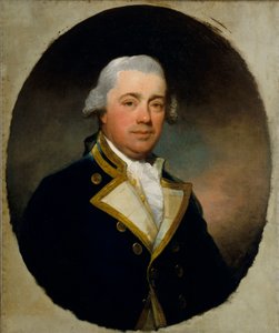 ジョン・ハーヴェイ大尉（1740-1794）、18世紀後半（油彩・キャンバス） 作： Gilbert Stuart