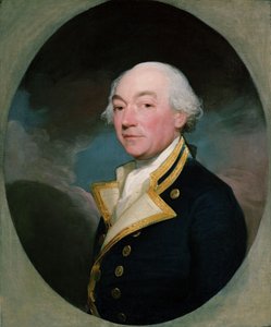 ウィリアム・ロッカー大尉（1731-1800）1785年頃（油彩・キャンバス） 作： Gilbert Stuart
