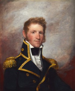 コモドール・トーマス・マクドノウ、c。 18151818. 作： Gilbert Stuart