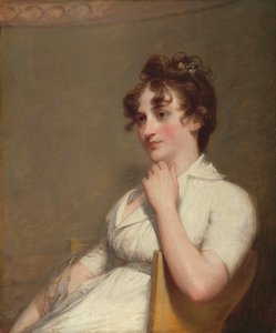 エレノア・パーク・カスティス・ルイス（ローレンス・ルイス夫人） 作： Gilbert Stuart