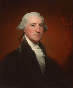 ジョージ・ワシントン (ヴォーン・シンクレアの肖像) 作： Gilbert Stuart