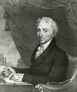 ジェームズ・モンロー（第5代アメリカ合衆国大統領）（モノクロリトグラフ 作： Gilbert Stuart