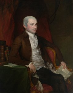 ジョン・ジェイ、1784 年に着工、1818 年までに完成。 作： Gilbert Stuart