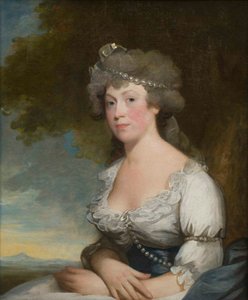 ジェームズ・アーデン夫人の肖像、1794年。 作： Gilbert Stuart