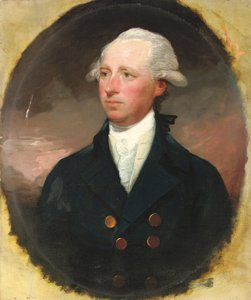 サートーマスジョージスキップウィズの肖像画 作： Gilbert Stuart