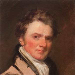 紳士の肖像 作： Gilbert Stuart