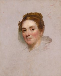 女性の肖像、カリフォルニア州。 1820-1825。 作： Gilbert Stuart