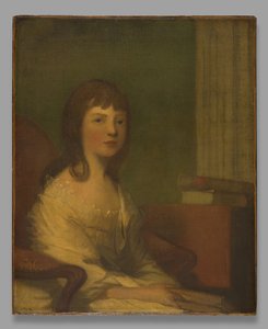 セオドシア・バー（後のセオドシア・バー・オールストン、1783-1812年） 作： ギルバート・スチュアート