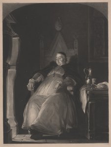 アボット・ボニファス 作： Gilbert Stuart Newton