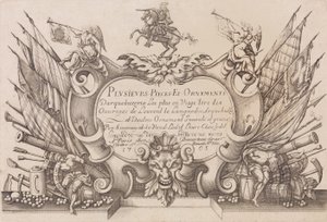 いくつかの小品と装飾品 Darquebuzerie 第 4 拡張版、ca. 1776年。 作： Gilles Antoine Demarteau