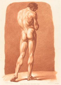 アカデミー (679) 作： Gilles Antoine Demarteau after Jean Jacques François Le Barbier
